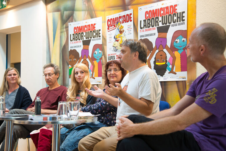 Eine spannende Workshop Woche zum Thema Comics in der Mufab