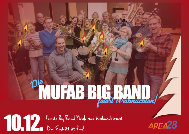 Die MUFAB Big Band feiert Weihnachten